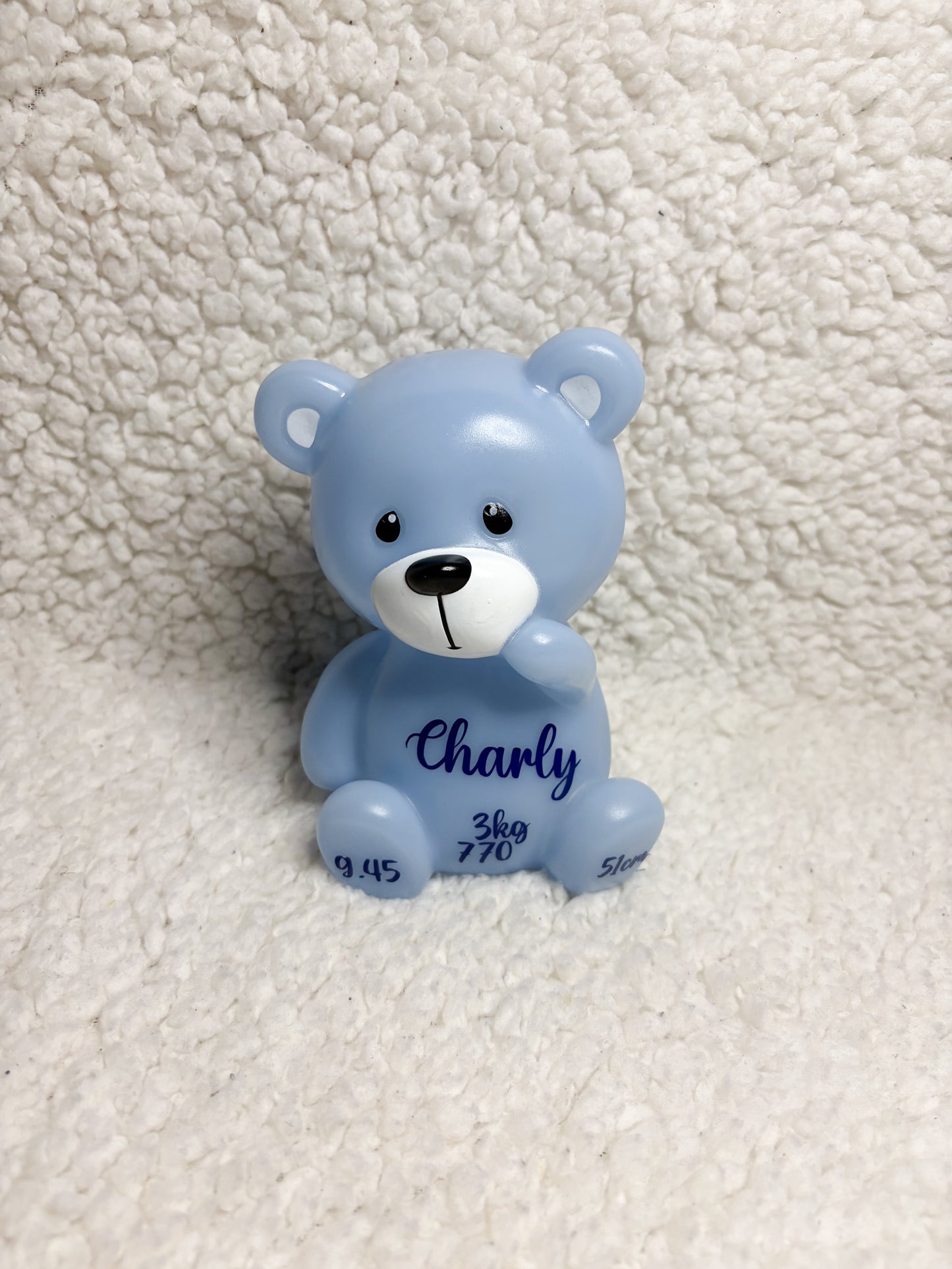 Ourson LED - Mémo Naissance