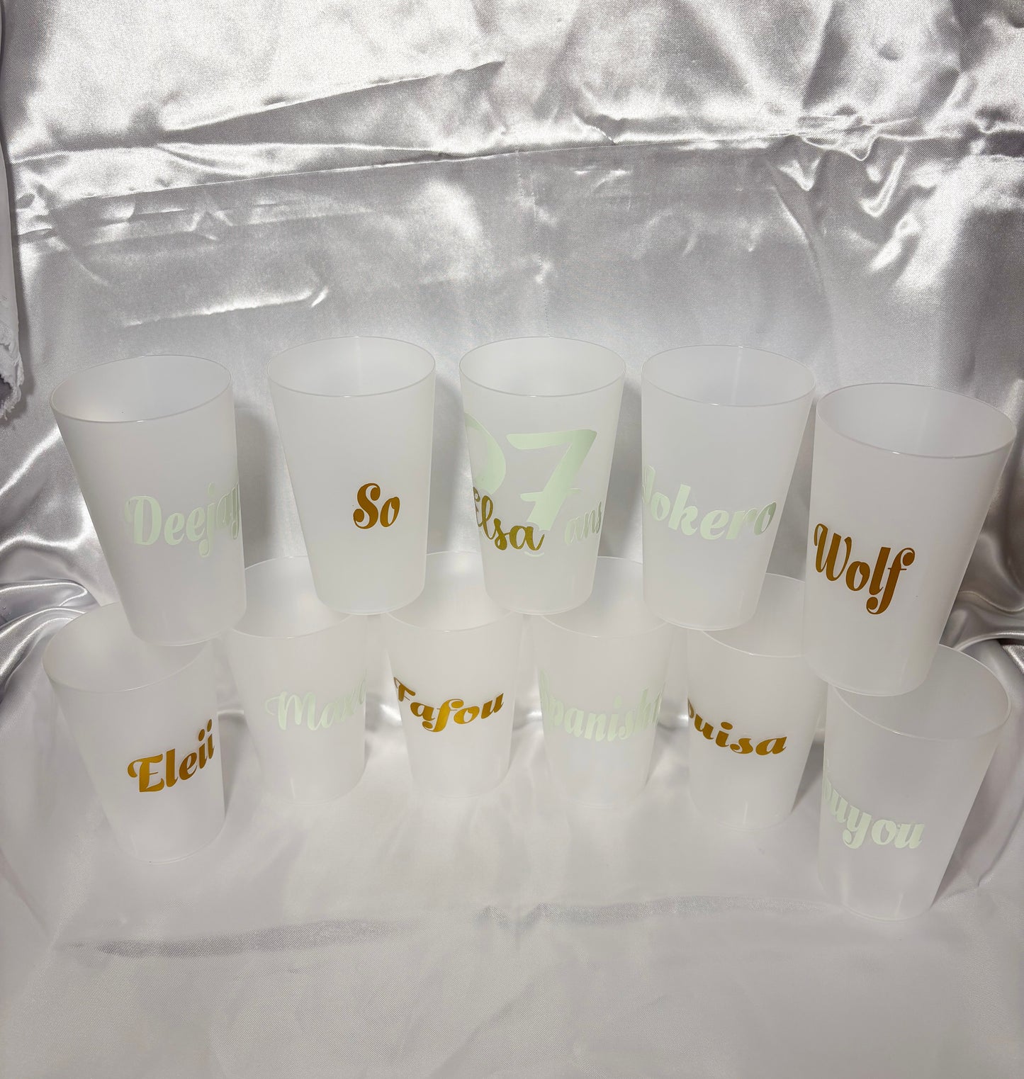 Gobelets personnalisés