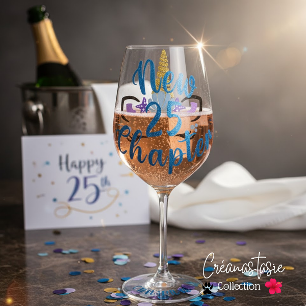 Licorne 🦄 Le verre à vin.