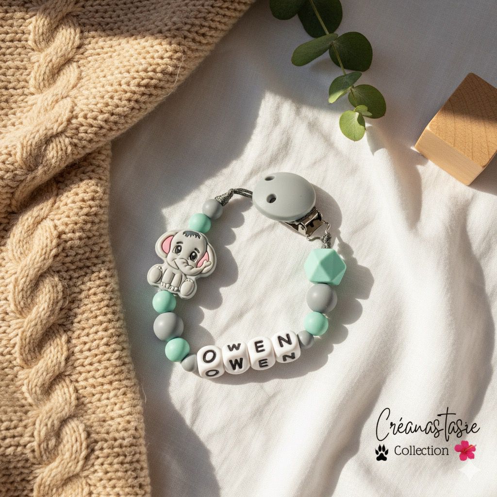 Eléphant doux 🐘 Silicone