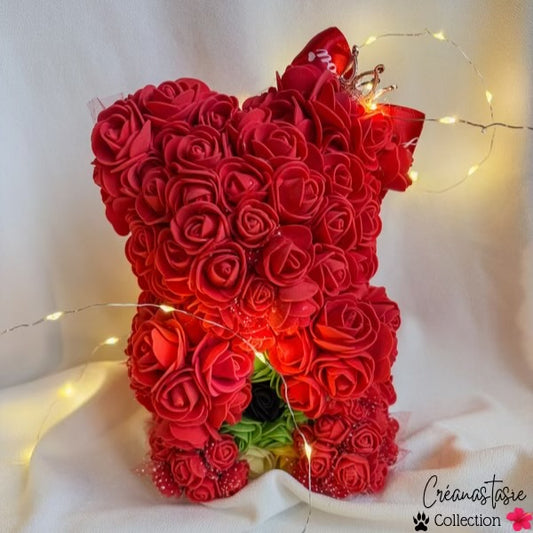 🐻 Ours floral LED – Édition “Just For You”