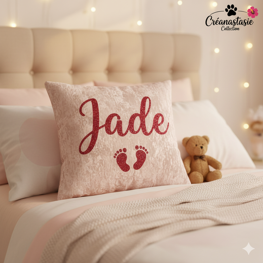 Éclat Rose👣Le Coussin