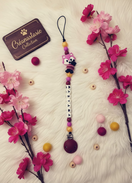 Éclat prune & doré ✨ Silicone