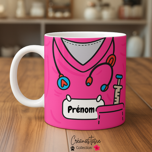 Scrub Rose Fuchsia☕  Mug