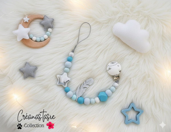 Plume Céleste 🌙✨ Silicone