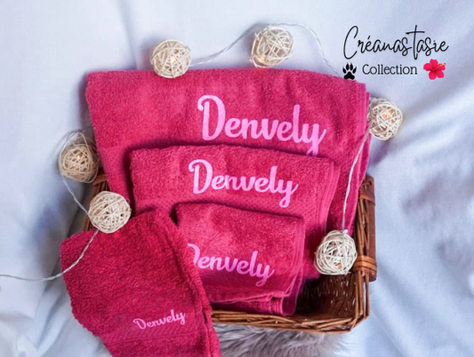 Box de Bain Signature 🧺 Fuschia